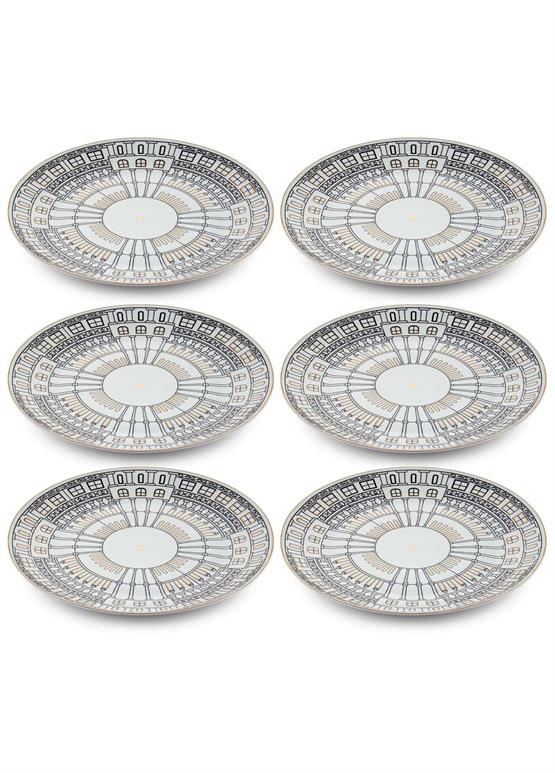 The Mia Citta Servis Tabağı 6 Kişilik