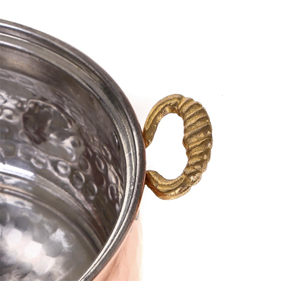 Cobper Premium Collection Bakır Mini Güveç Tencere 14cm