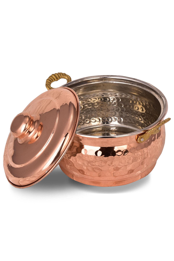 Cobper Premium Collection Boro Bakır Güveç Tencere 20cm