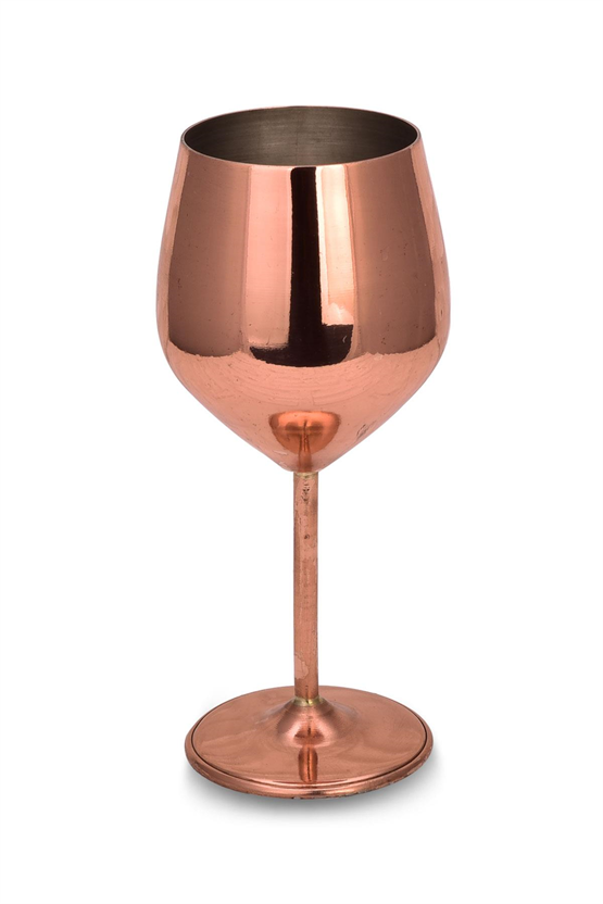 Cobper Premium Collection Şahım Gall Bakır Şarap Kadehi 500ml 2li Set