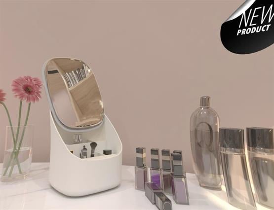 DECOREV Aynalı Kanguru Kozmetik Düzenleyici Organizer