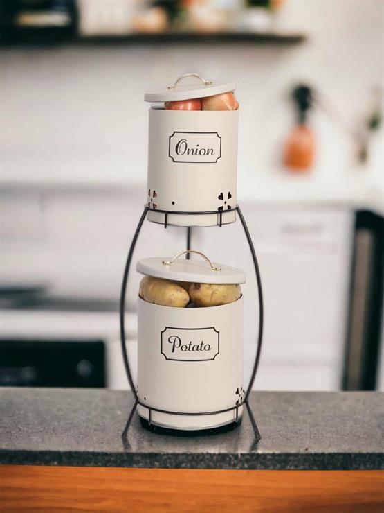 DECOREV PAT. SOĞAN KOVASI  DC-6234 METAL BEYAZ X6