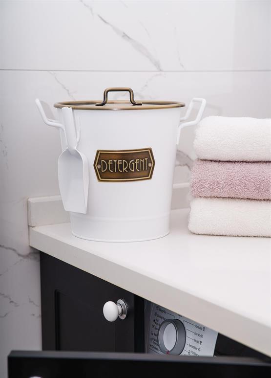 The Mia Deterjan Saklama Kabı Beyaz MGL0028