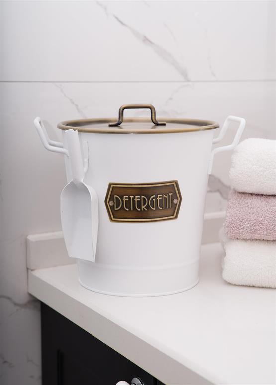 The Mia Deterjan Saklama Kabı Beyaz MGL0028