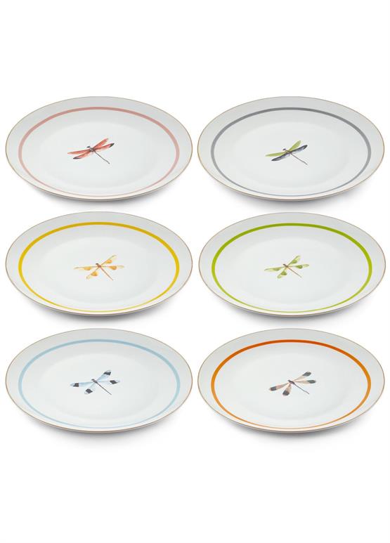 The Mia Dragonfly Servis Tabağı 6 Kişilik