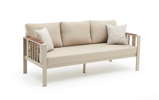 Erinöz Eliz Bahçe Balkon Üçlü Koltuk