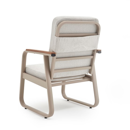 Erinöz Bella Bahçe Balkon Sandalyesi - Kum Rengi