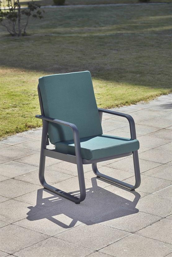 Erinöz Bella Bahçe Balkon Sandalyesi - Yeşil