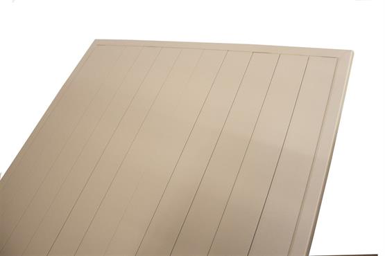 Erinöz Berlin Alüminyum Masa Takımı - 90x150 - Cappucino