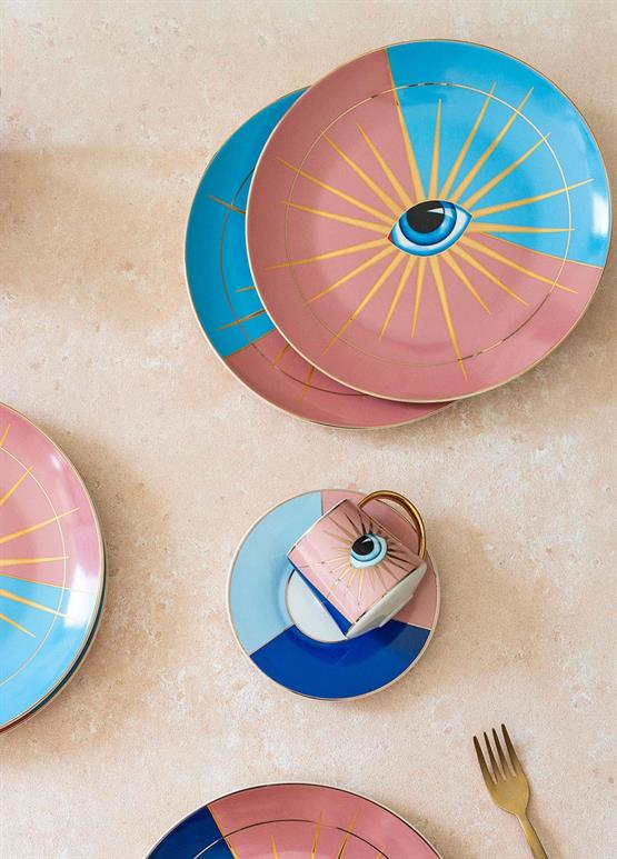 The Mia Eye Pasta Tabağı 6 Kişilik