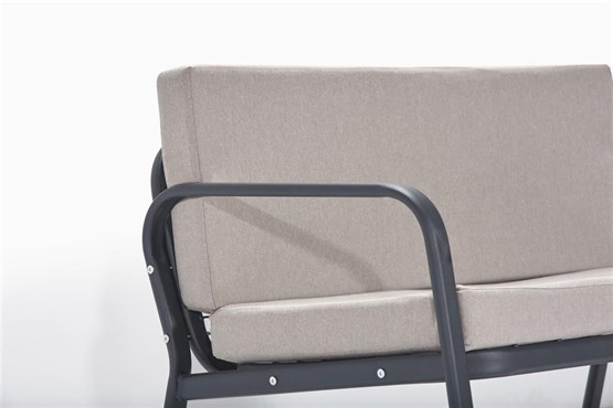 Erinöz Ferni İkili Koltuk - Antrasit