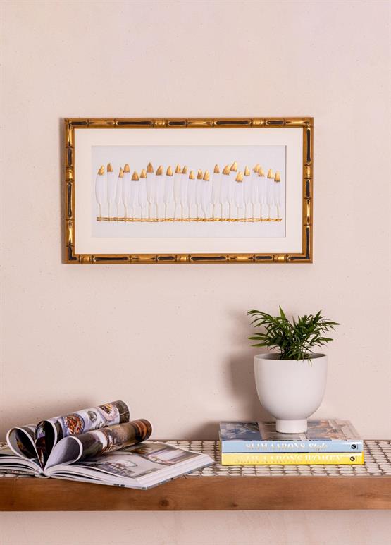 The Mia Flume Tablo Beyaz 60x35x4 cm TBL0098
