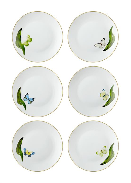 The Mia Folium Pasta Tabağı 6 Kişilik