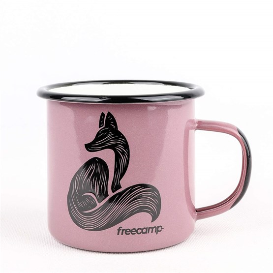 FreeCamp Campers Emaye Mug 350ml-LİLA