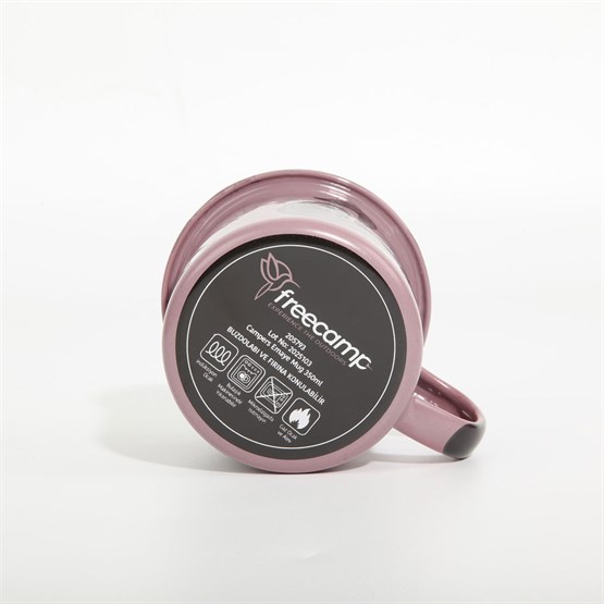 FreeCamp Campers Emaye Mug 350ml-LİLA