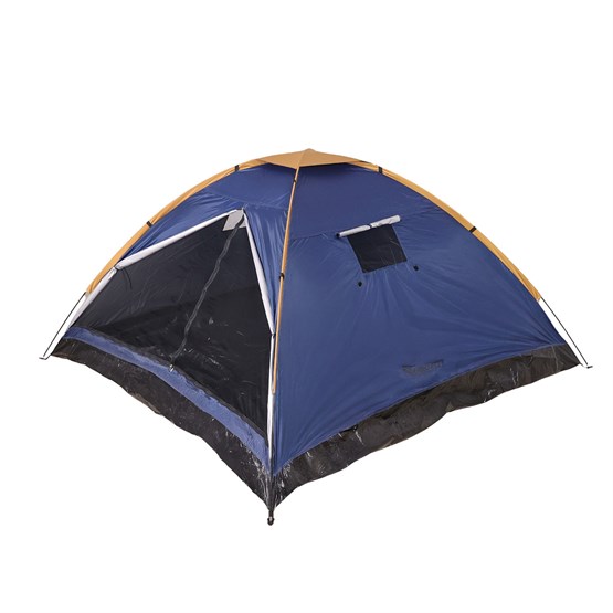 FreeCamp Monodome Plus 4 Kişilik Kamp Çadırı-LACİVERT