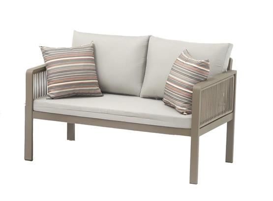 Erinöz Genova Bahçe Balkon İkili Koltuk