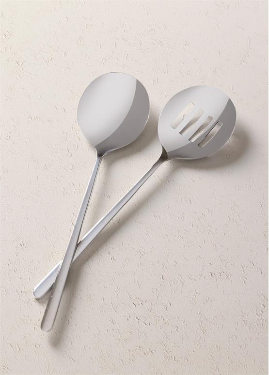 The Mia Giallo Servis Seti Gümüş 2 Parça