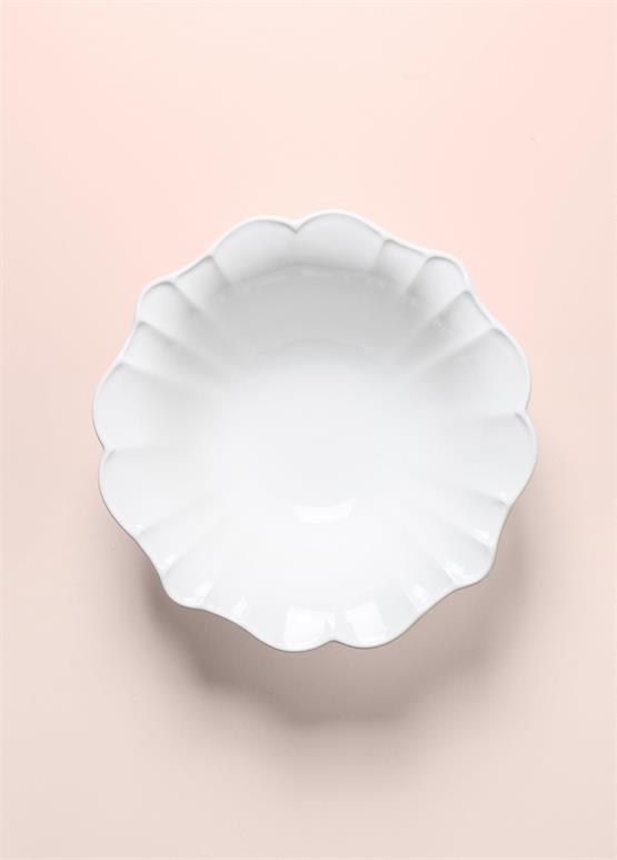The Mia Grande Salata Kasesi Beyaz 28x10 cm GRD0010