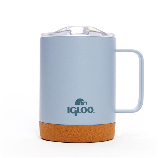 Igloo Cork Mug 350ml-DUMAN MAVİ