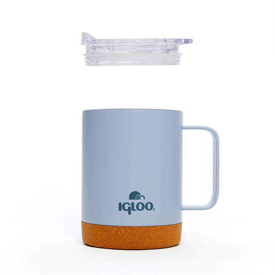 Igloo Cork Mug 350ml-DUMAN MAVİ