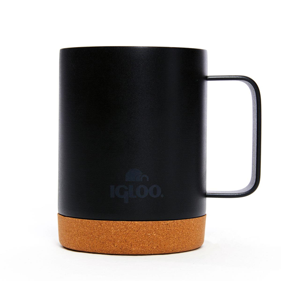 Igloo Cork Mug 350ml-SİYAH