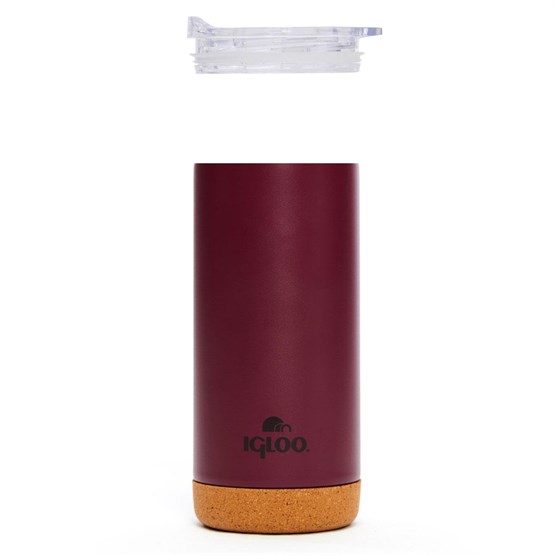 Igloo Cork Mug 500ml-BORDO