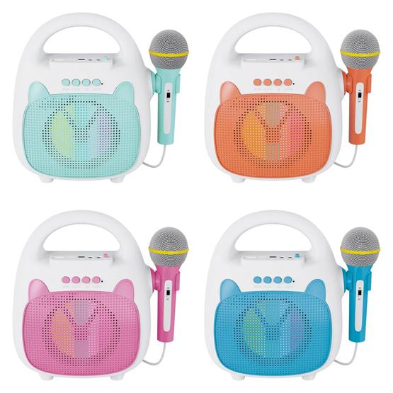 Jwin BK-420 Mikrofonlu Karaoke Hoparlör - Pembe