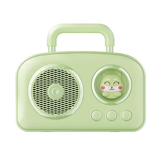 Jwin BR-220 Radyolu Bluetooth Hoparlör - Yeşil