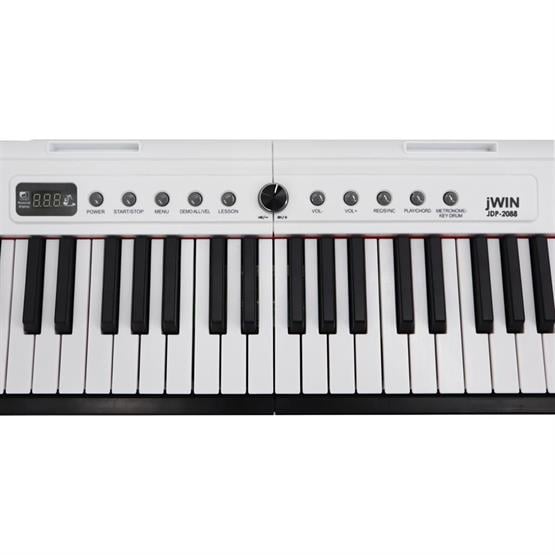 Jwin JDP-2088 Tuş Hassasiyetli 88 Tuşlu Dijital Piyano - Beyaz