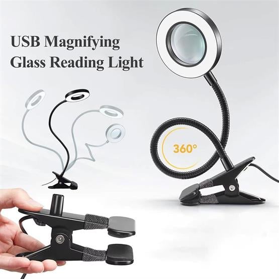 Jwin MB-500  Ledli Masa Büyüteç