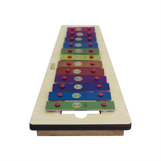 Jwin MT-12 Metalofon 12 Alüminyum Tuşlu Orff - Ritim Aleti + 2 Adet Baget