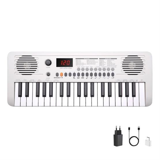 Jwin Sapphire MK-1537 37 Tuş Hassasiyetli Org (Adaptör Hediye) - Beyaz