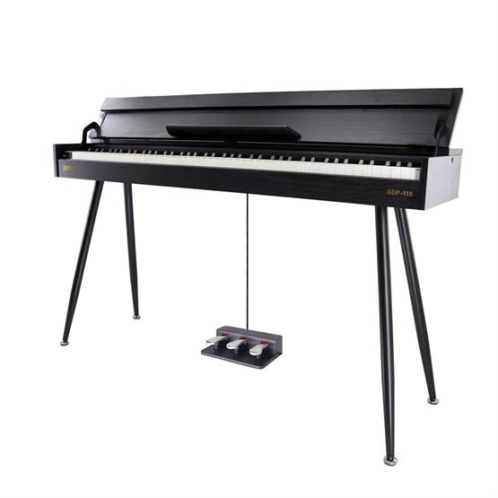 Jwin Sapphire SDP-115 Çekiç Aksiyonlu 88 Tuşlu Dijital Piyano - Siyah