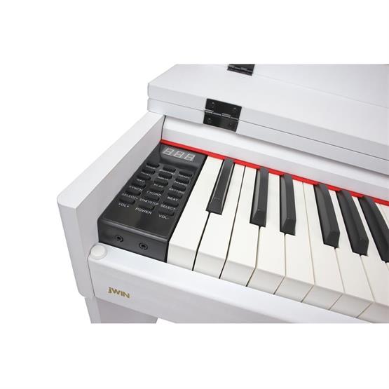 Jwin Sapphire SDP-140 Çekiç Aksiyonlu 88 Tuşlu Dijital Piyano - Beyaz