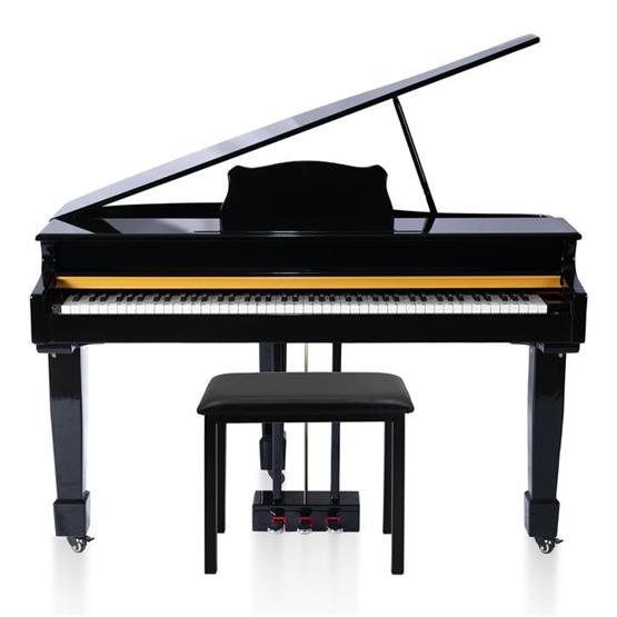 Jwin Sapphire SDP-700 Çekiç Aksiyonlu 88 Tuşlu Kuyruklu Dijital Piyano + Tabure - Siyah