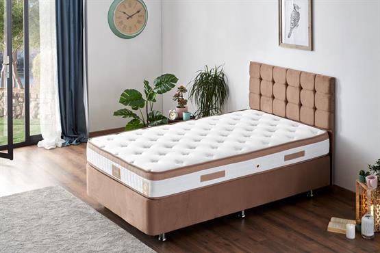 Latte 120x200 Bir Buçuk Kişilik Yatak Full Ortopedik Sert Yatak