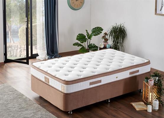 Latte 120x200 Bir Buçuk Kişilik Yatak Full Ortopedik Sert Yatak