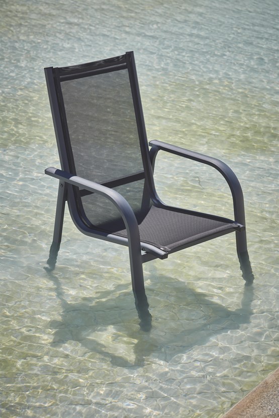 Erinöz Lena Alüminyum Bahçe Balkon Sandalyesi