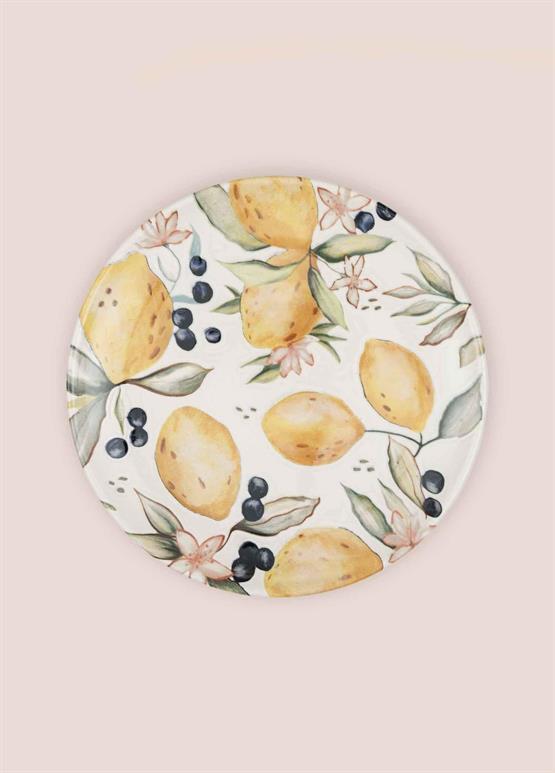 The Mia Limoncello Servis Tabağı 6lı Set 26 cm LMN013