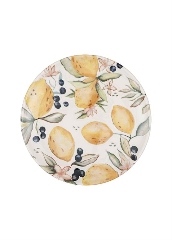 The Mia Limoncello Servis Tabağı 6lı Set 26 cm LMN013