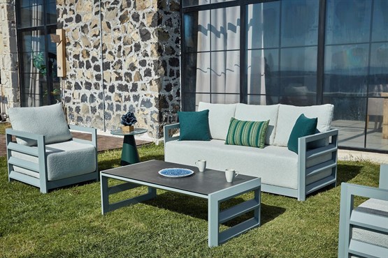 Erinöz Lisbon Alüminyum Bahçe Oturma Grubu