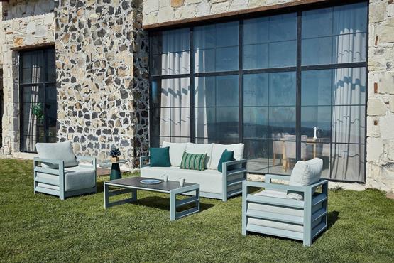 Erinöz Lisbon Alüminyum Bahçe Oturma Grubu