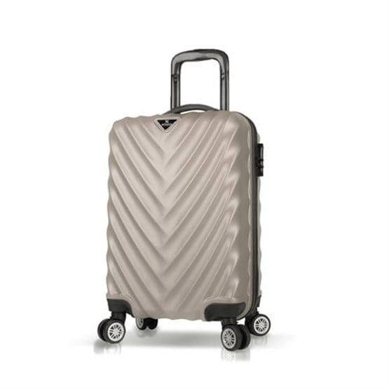 Lotus Abs Küçük Kabin Boy Valiz Taş