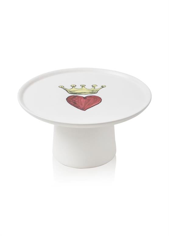 The Mia Luv Ayaklı Servis Tabağı 10x19 cm