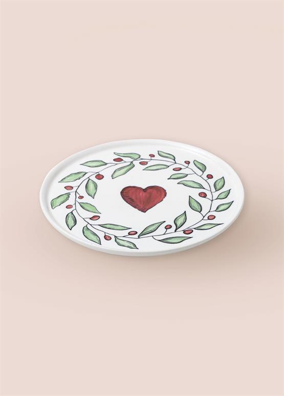 The Mia Luv Pasta Tabağı 6lı Set 19 cm