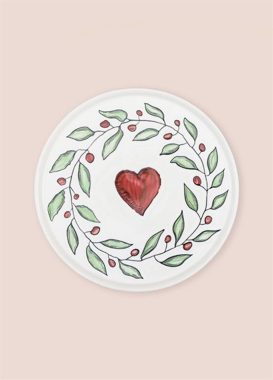 The Mia Luv Pasta Tabağı 6lı Set 19 cm