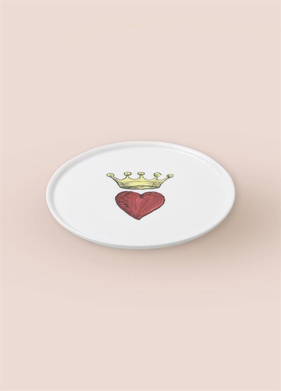 The Mia Luv Pasta Tabağı 6lı Set 19 cm