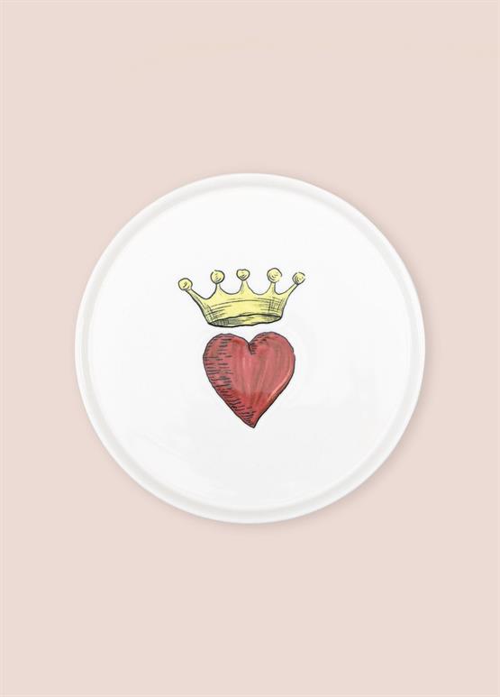 The Mia Luv Pasta Tabağı 6lı Set 19 cm