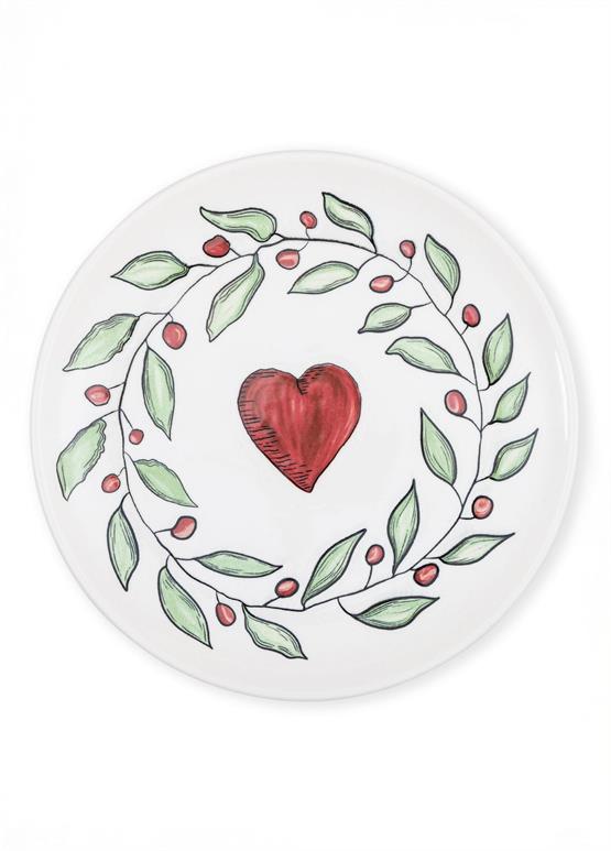 The Mia Luv Servis Tabağı 6lı Set 26 cm